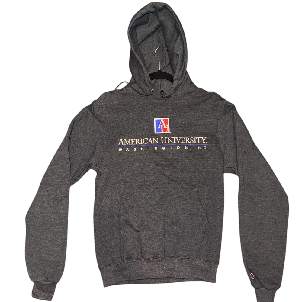 American University Gray Hoodie